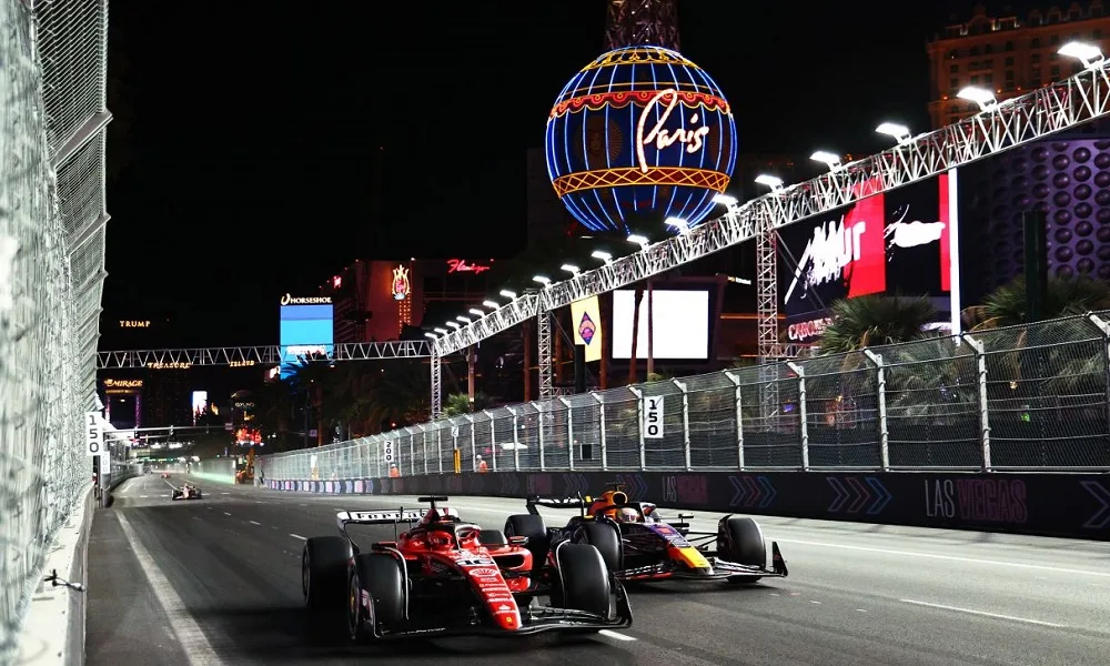 Formula 1 racing in Las Vegas 