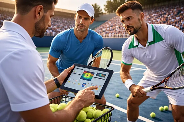 Tennis tie-break scoreboard