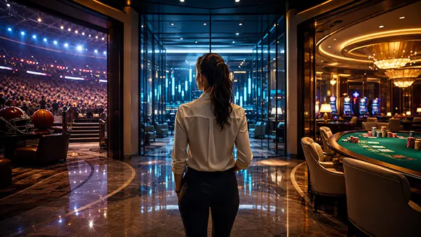 Frontières entre sport et casino